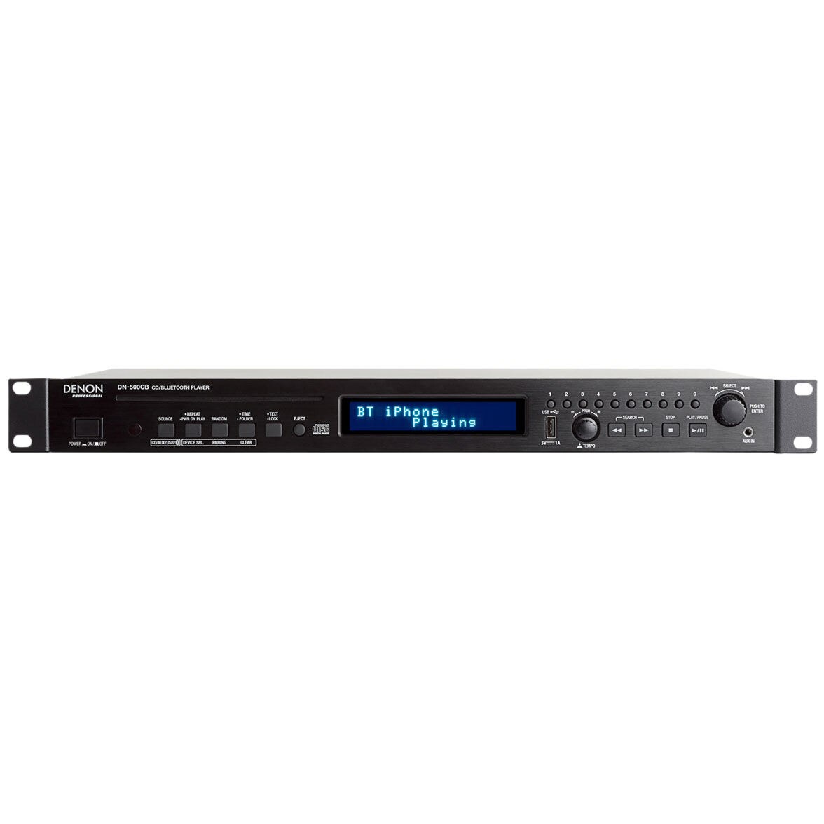 Denon DN500CB Rack Mount CD / Bluetooth Media Player